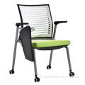 Cadeira de treinamento de preço EX-fábrica com capa de malha para escritório usada